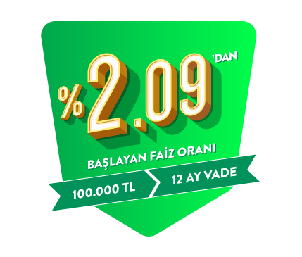 CEPTETEB’den %2,09'dan Başlayan Oranlarla Hoş Geldin Kredisi Fırsatı!